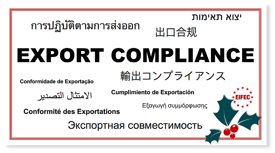 Export Compliance languages